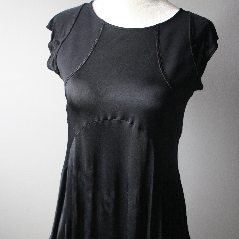 McQ Alexander McQueen Smart Black Top Small